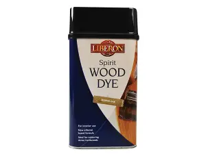 Liberon 014443 Spirit Wood Dye Medium Oak 1 litre LIBSDMO1L