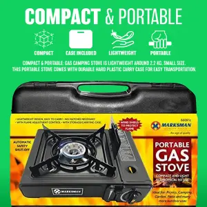 Portable Cooker Stove Camping Hiking Bbq Party Outdoor New