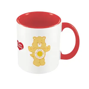 Care Bears Fun In The Sun Inner Two Tone Funshine Bear Mug Yellow/Red/White (One Size)