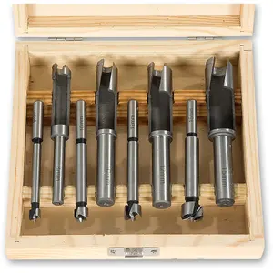 Axminster Workshop 8 Piece Matching Plug and Bit Set (8-15mm)