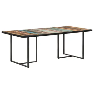 Sheilds Dining Table Multicolour / H76 x L200 x W100cm