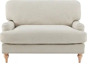 DUSK Hampshire Loveseat - Beige - Textured Weave