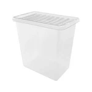 3 x 20 Litre Multipurpose Plastic Storage Containers Useful Boxes Complete With Lids