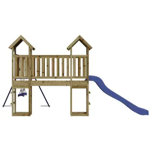 Berkfield Outdoor Playset Impregnated Wood Pine