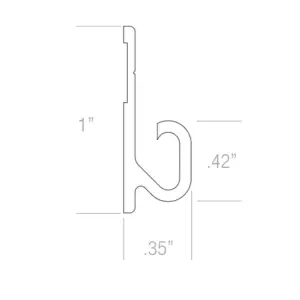 Hangman Heavy Duty Safety Picture Wire Hanger 75mm (3") WDH-80