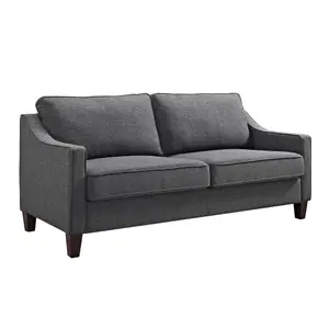 Luke 2-Seater Sofa in Fabric Grey