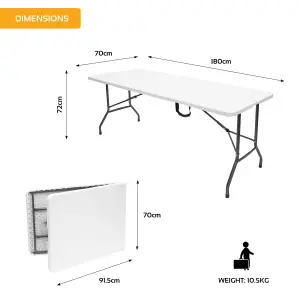 Milestone Camping Heavy Duty Portable Table