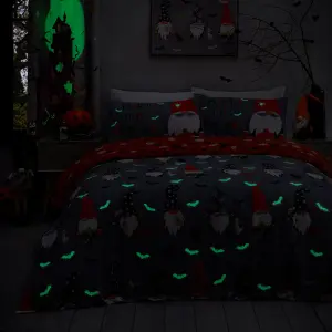 Scary Gonks Glow in the Dark Halloween Duvet Cover Set