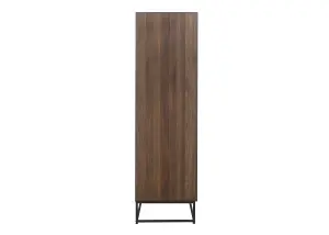 Birlea Houston 4 Door Wardrobe Walnut