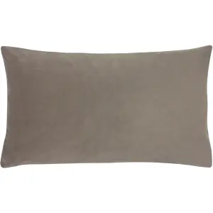 Paoletti Sunningdale Rectangular Velvet Feather Filled Cushion