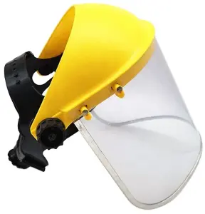 Way4Now Transparent Polycarbonate Visor - Face shield And Brow guard