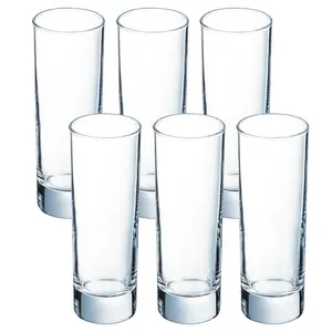 URBNLIVING 15cm Height Set of 6 High Ball Glasses 220ml