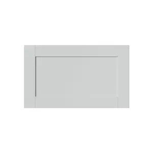 GoodHome Ashmead Matt dove grey Drawer front, bridging door & bi fold door, 356mm x 16mm x 597mm 600mm