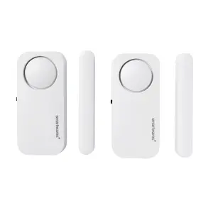 Smartwares Mini Wireless Intruder alarm sensor, Pack of 2