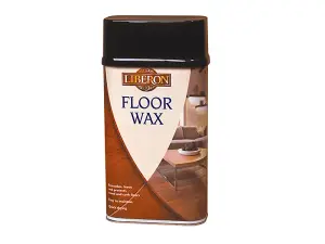 Liberon 004281 Wood Floor Wax Clear 1 litre LIBFWW1L