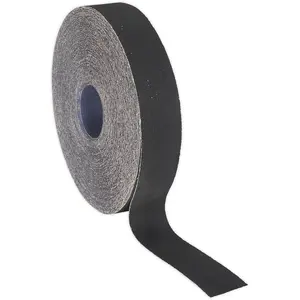 Blue Twill Emery Roll - 25mm x 50m - Flexible & Tear Resistant - 120 Grit