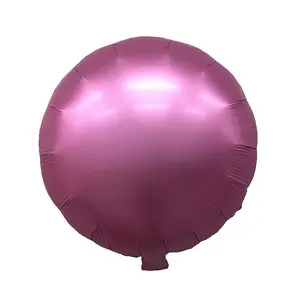 Realmax Round Foil Balloon (Pack of 10) Pink (One Size)