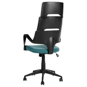 Beliani Modern Office Chair Blue GRANDIOSE