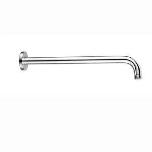 ENKI Chrome Round Wall Mounted Shower Arm 320mm