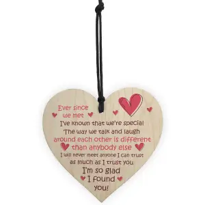 Thank You Gift For Boyfriend Girlfriend Valentines Anniversary Gift For Him Her Keepsake