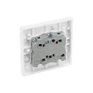 BG 10A Rocker Raised square Control switch Gloss White