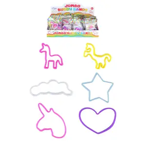 Henbrandt Buddy Unicorn Bracelet (Pack of 36) Multicoloured (One Size)