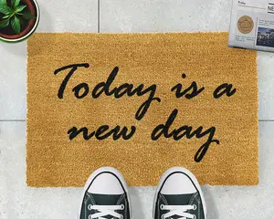 Today is a new day doormat - Regular 60x40cm