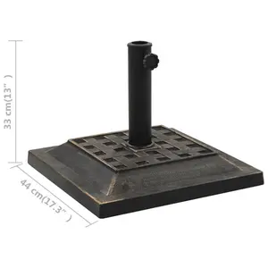 13.2kg Resin Free Standing Umbrella Base