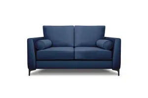 Modern Home Zara 2 Seater Sofa Navy