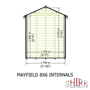 Mayfield 8 x 6 Ft. Summer House