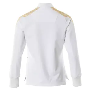 Mascot Food & Care Ladies Ultimate Stretch Jacket (White/Curry Gold)  (XXXXX Large)