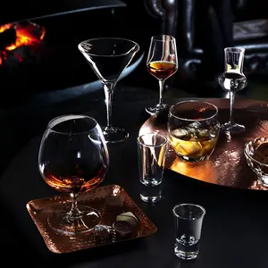 Bormioli Rocco 11cm Height Ypsilon Toughened 70ml Double Shot Glasses Vodka Shooter Drink Set of 24