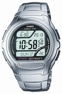 Casio WV-58RD-1AEF Men's Stainless Steel Bracelet Digital Watch