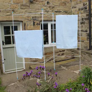 Plastic Foldable Freestanding Drying Rack