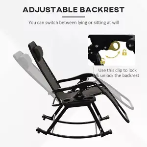 Outdoor Rocking Chair Recliner / The Ultimate Sun Lounger