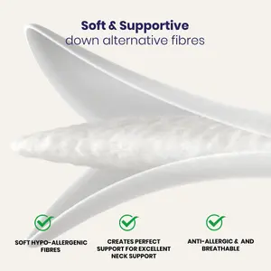 Brightr Nox Soft Down Alternative Neck Pain & Side Sleeper Pillow