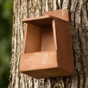 Robin Nest Box - Plywood - L17 x W16 x H26 cm