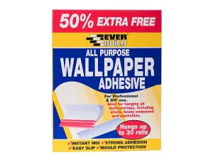 Everbuild PASTE20 All Purpose Wallpaper Paste (30 Roll) EVBPASTE20