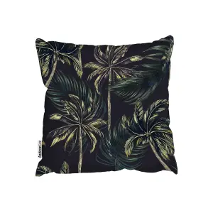 Palm trees, jungle leaves (Outdoor Cushion) / 45cm x 45cm