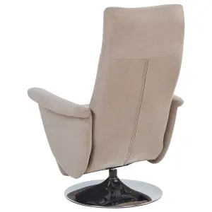 Recliner Chair PRIME Fabric Taupe