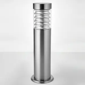 Outdoor Post Bollard Light Marine Steel 0.5m 10W LED Garden Driveway Path Lamp