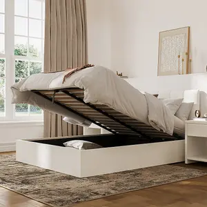 Valencia Cloud Double Ottoman Bed Frame