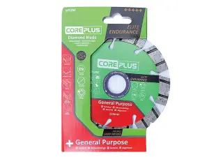 CorePlus GP125E Elite General-Purpose Diamond Blade 125mm