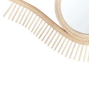 Wall Mirror SOYOPA Bamboo Wood Natural