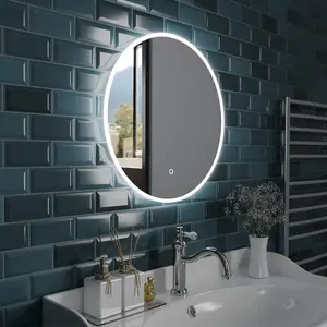 Harper & Harlow 800x800 Aquila LED Illuminated Round Bathroom Mirror