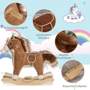 Messina Rocking Horse Brown