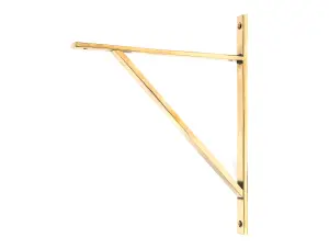 Aged Brass Chalfont Shelf Bracket (314mm x 250mm)