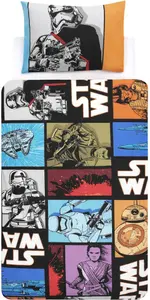 Star Wars Kids Multicolor Bedding Set - Single