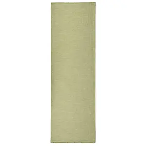 Berkfield Outdoor Flatweave Rug 80x250 cm Green