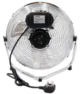 Senelux 20 Inch Chrome Gym Cooling Fan